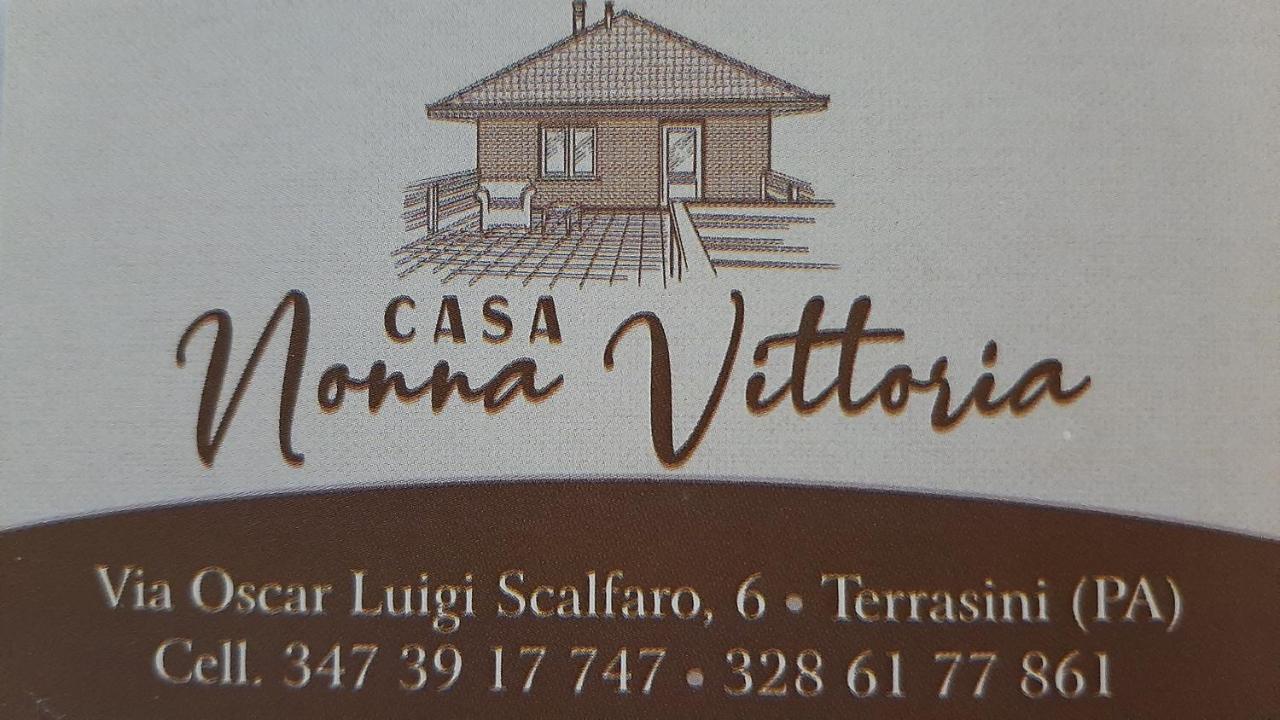 Bed and Breakfast Casanonnavittoria Terrasini Exterior foto